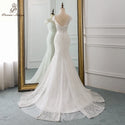 New style cap sleeve style lace wedding dress