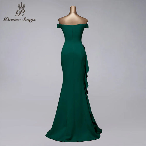 Beautiful new candy color evening dress