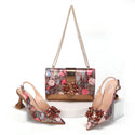 New Design Shoes Matching Bag Set