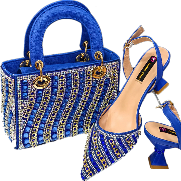 Matching Women Shoe and Bag Set INHSC1-1