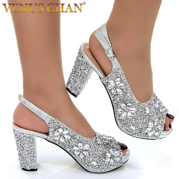 Diamond Design Party Women's Shoes