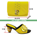 New Arrival Italian Shoes with Matching Bags Set