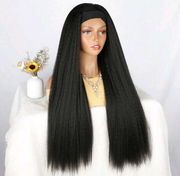 LydiaMFashions Straight Headband New Style Wig