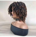 LydiaMFashions Short Dreadlock Wig Crochet Twist Curly Hair