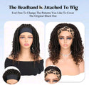 Short Dreadlock Wig Synthetic Rolls Twist Hair