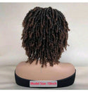 LydiaMFashions Short Dreadlock Wig Crochet Twist Curly Hair