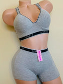 Sexy SPORTS Bras BOYSHORTS set - EdleessFashion