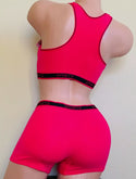 Sexy SPORTS Bras BOYSHORTS set - EdleessFashion