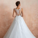 Princess A-line Wedding Dress with Sweep Train | EdleessFashion