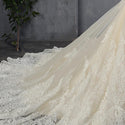 Luxury Tulle Mermaid Wedding Dresses with Court Train | EdleessFashion