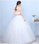 Wedding Dresses Luxury Lace White Ball Gown - EdleessFashion