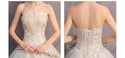 Sexy Strapless Lace Flower Lace Up Princess Ball Gown Regular / Plus Size | EdleessFashion