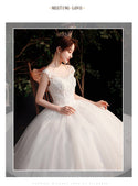 Sexy New Illusion Bride Dress Sweetheart Princess Simple Wedding Dresses - EdleessFashion