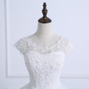 Sexy Lace Wedding Dress New Style Applique Wedding Dress Beading Ball Gown | EdleessFashion