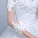 Elegant Applique Ball Gown Wedding Dress | EdleessFashion