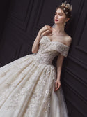 Luxury Sexy Wedding Dress Sweetheart Bridal Gown | EdleessFashion