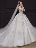 Luxury Sexy Wedding Dress Sweetheart Bridal Gown | EdleessFashion