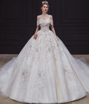 Luxury Sexy Wedding Dress Sweetheart Bridal Gown | EdleessFashion