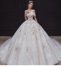 Luxury Sexy Wedding Dress Sweetheart Bridal Gown | EdleessFashion