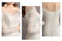 Royal Lace Bridal Wedding Gown with train | EdleessFashion